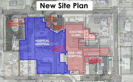 Ferrell Hospital - New Site Plan - Expansion Project